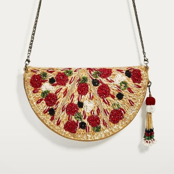 Zara Handbags - 💥ISO PIZZA CROSSBODY!!! PLEASE SHARE!!!